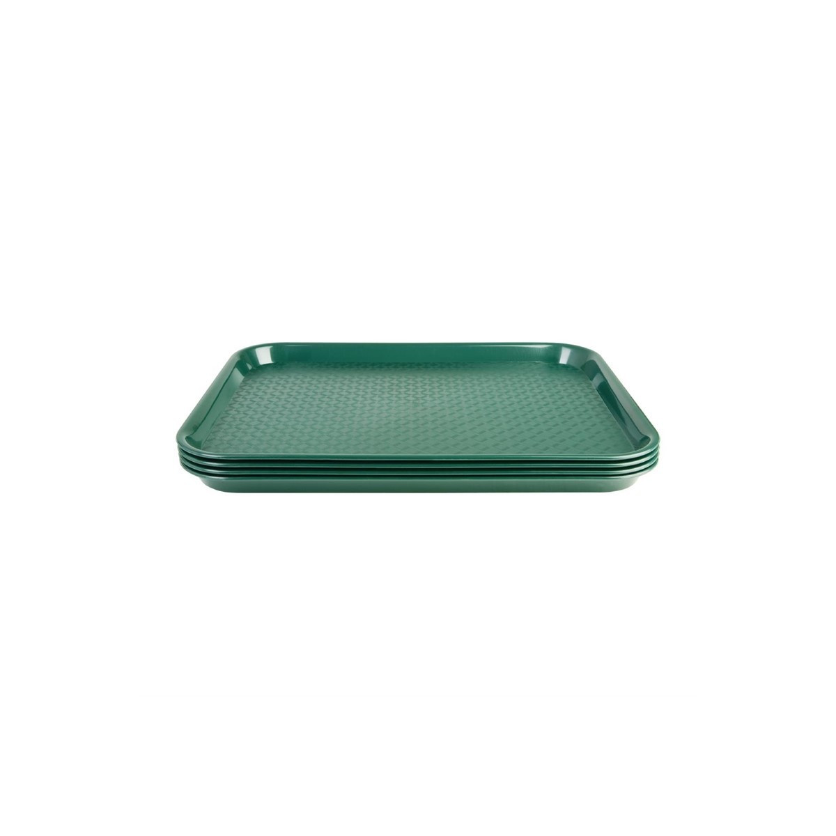 Plateau de service vert 345x265mm - LOT DE 30