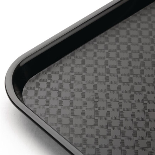 Plateau de service noir 345x265mm - LOT DE 10