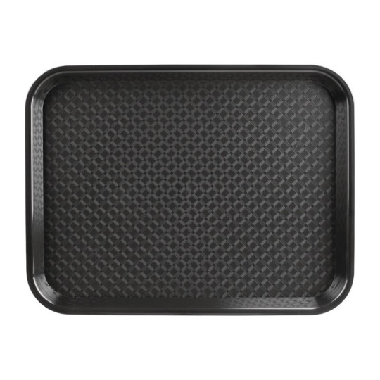 Plateau de service noir 345x265mm - LOT DE 30