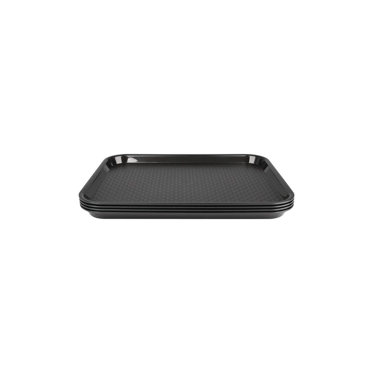 Plateau de service noir 345x265mm - LOT DE 30