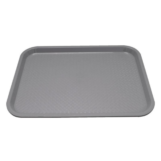 Plateau de service gris 345x265mm - LOT DE 30