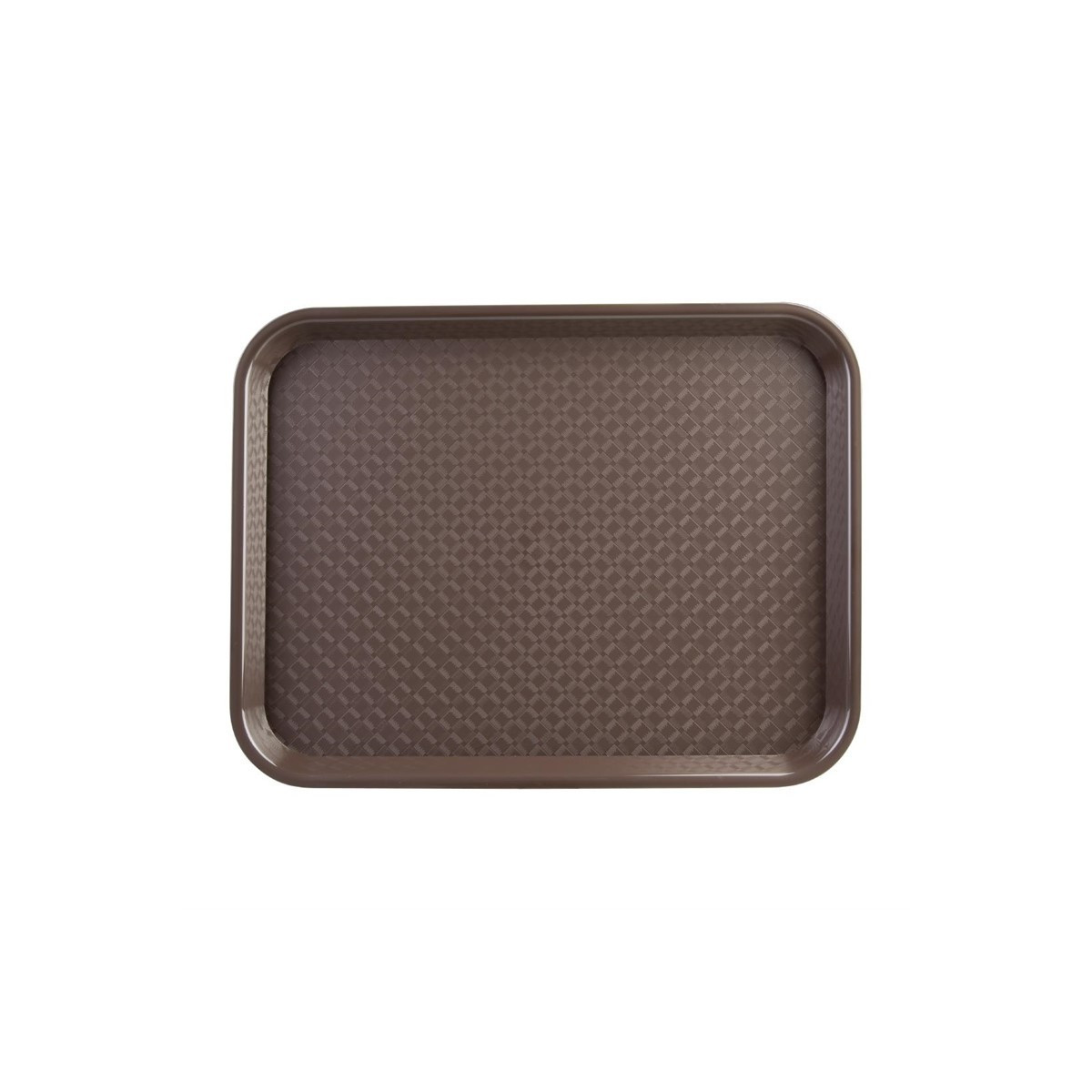 Plateau de service marron 345x265mm - LOT DE 10