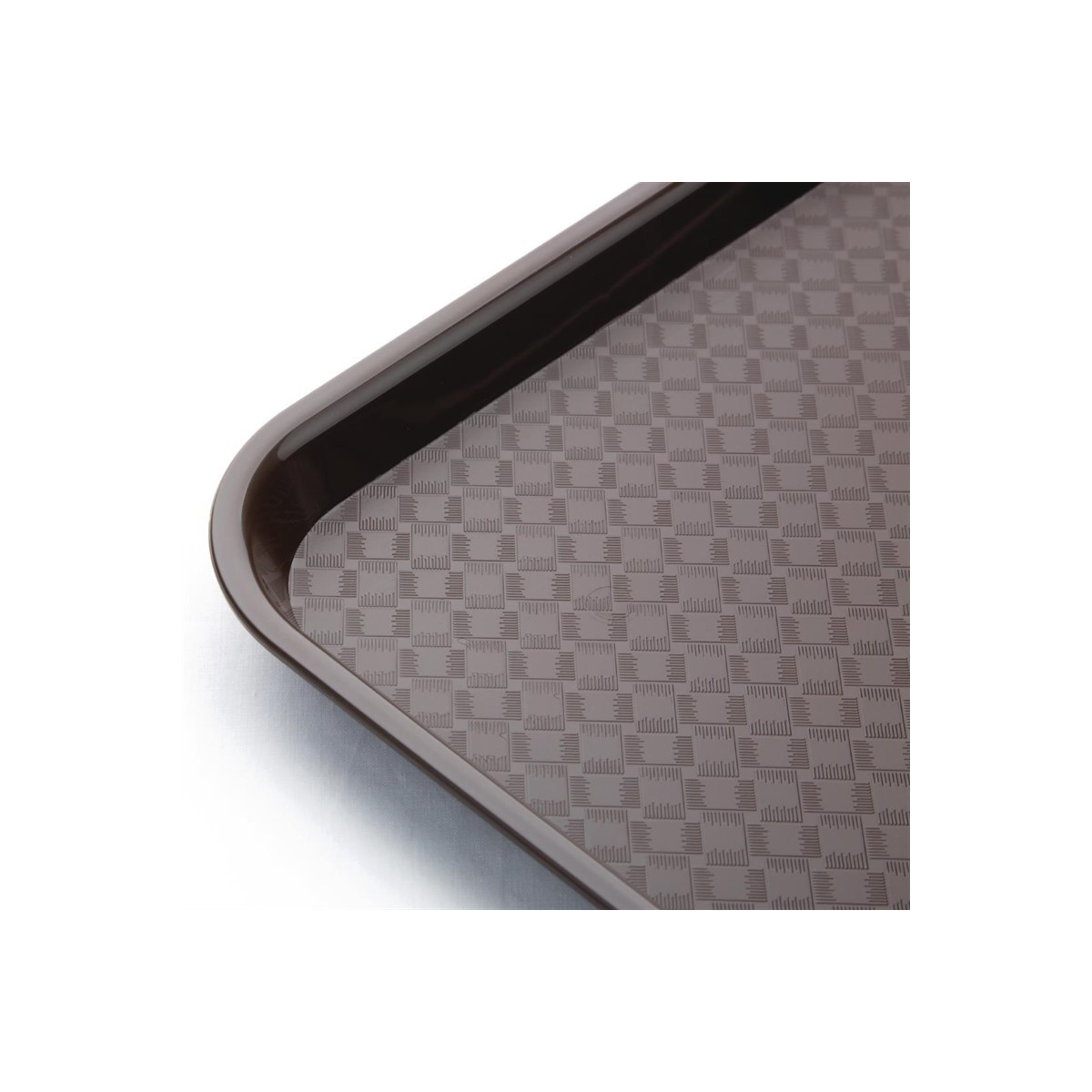 Plateau de service marron 345x265mm - LOT DE 10