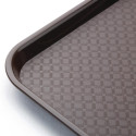 Plateau de service marron 345x265mm - LOT DE 30