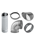 Gaines Galvanisées & Accessoires de Ventilation