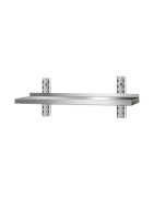 Étagères Murales en Inox – Profondeur 300 mm & 400 mm