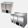 Tables de Préparation & Saladettes Compactes