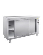 Armoire chauffante avec portes coulissantes profondeur 600 mm